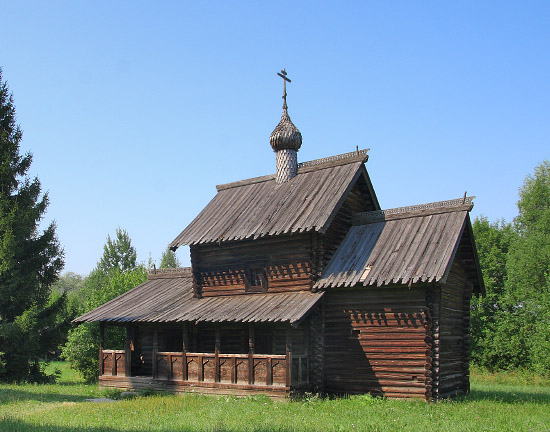 Витославлицы. Церковь Успения из деревни Никулино